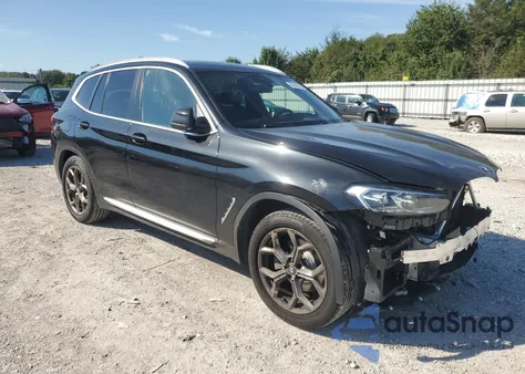 2022 BMW X3 Sdrive30I из США, поврежденный, VIN 5UX43DP07N9L83667